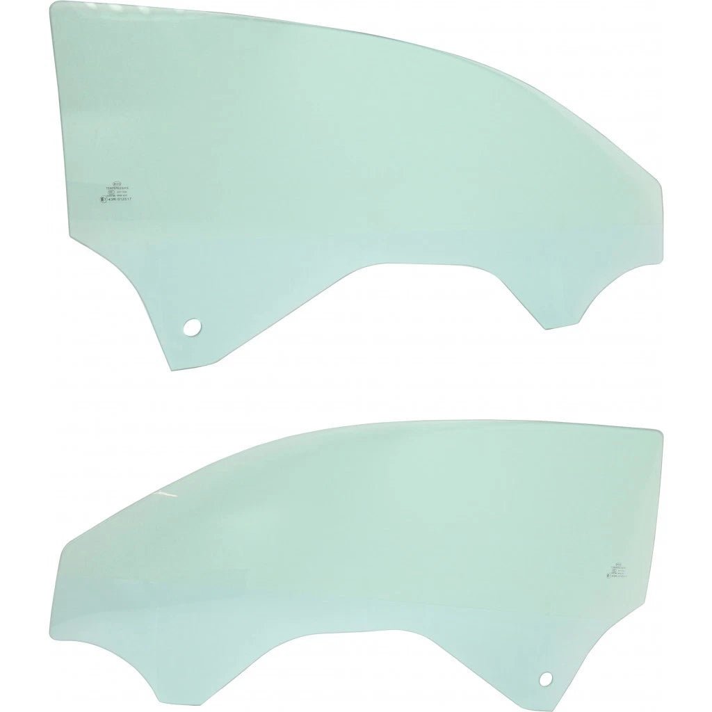 Set of 2 Door Window Glass for Chevy Camaro (2016–2018) PLX-M0-USA-REPC480140-CL360A70