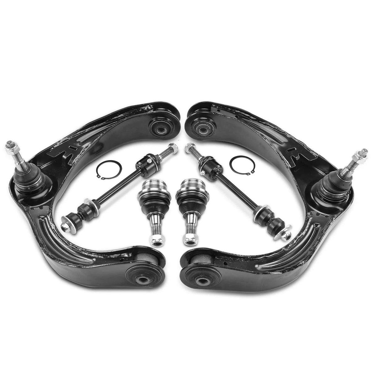6X Control Arm with Ball Joint & Sway Bar for Dodge Ram 1500 (2006–2008)