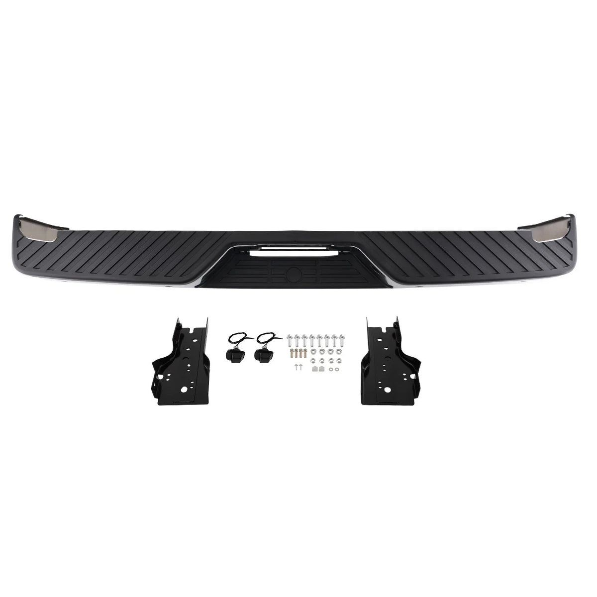 Rear Bumper Assembly Chrome Steel for Nissan Titan (2004–2015) NI1103118