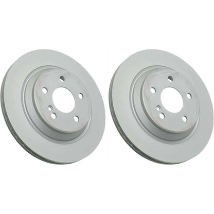 Set of 2 Zimmermann Brake Discs for Mercedes-Benz S430 S500 CL500 (2000–2006)