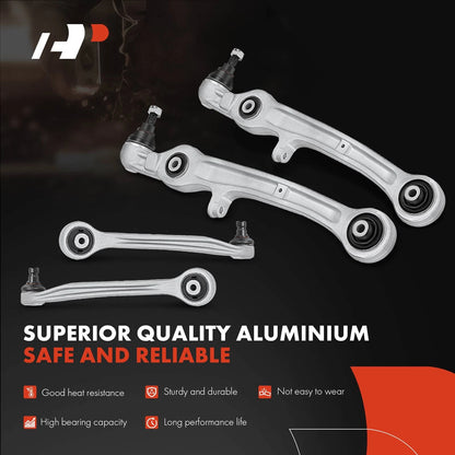 Set of 12 Control Arm Ball Joint Tie Rod for Audi A6 (2005–2011) - 4E0407506B, 4E0407505E, 4E0411317E, 4E0407510E, 4E0411317C, 4F0498998S2, 4F0407693C, 4E0407510B, 4F0407151, 4F0407694B