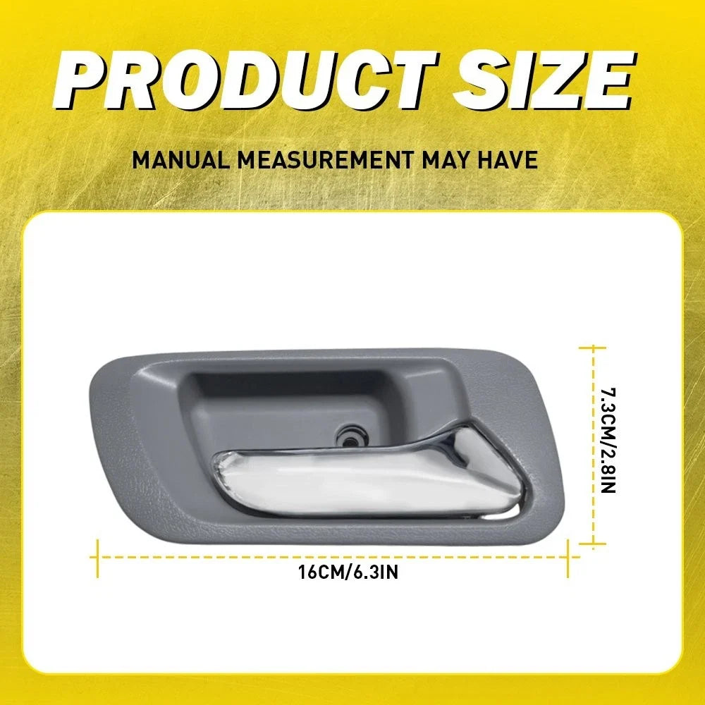 Set of 2 Interior Door Handles for Honda Accord (1998–2002) Plastic