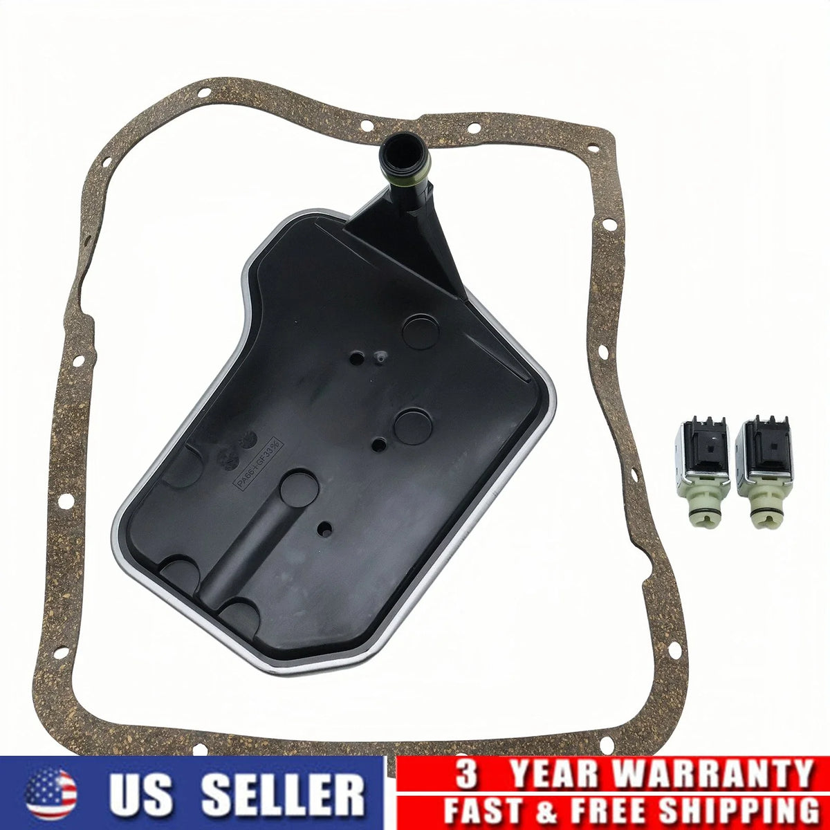 Transmission Filter & Gasket Shift Solenoid Kit A&B for 4L60E 4L65E 4L70E (1998–UP)