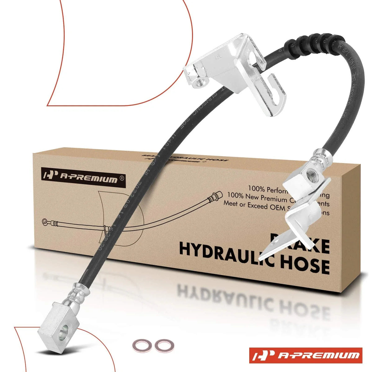 Front Brake Hydraulic Hose for Dodge Plymouth Neon (1995–1999)