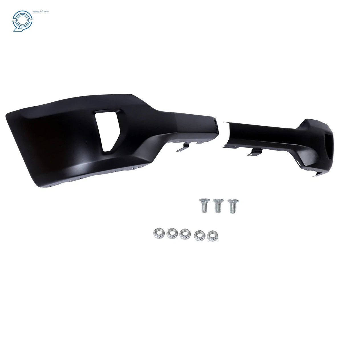 Front Bumper Face Bar with Fog Lamp Holes for Chevrolet Silverado 1500 (2016–2018)