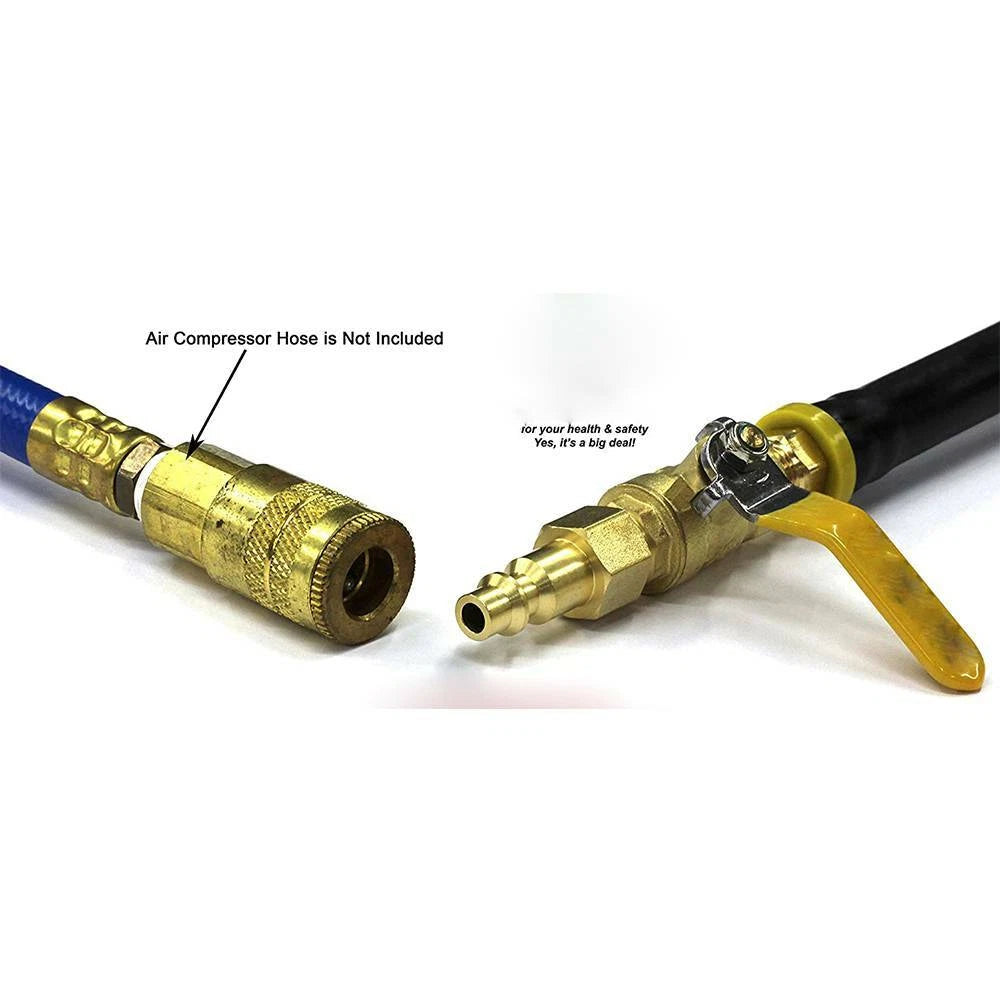Camper Winterizing Kit with Shut Off Valve for RV (ACMGHSV)