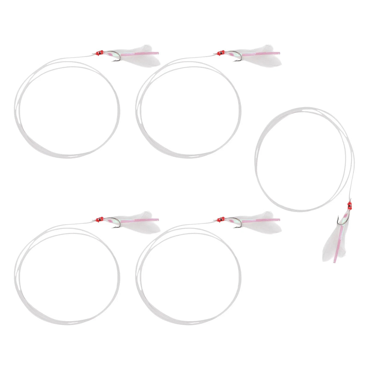 Set of 5 Sabiki Rig Hooks for Deep Sea Fishing