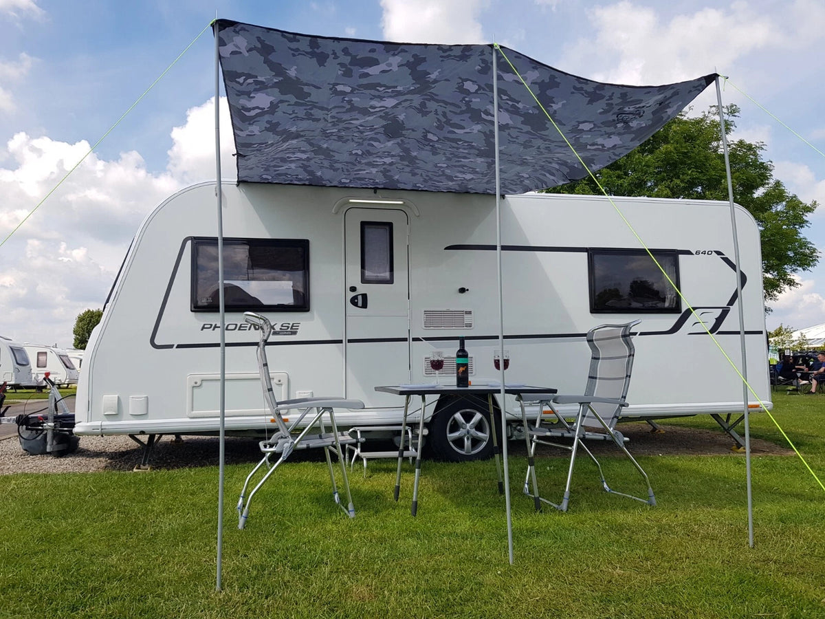 Awning Canopy for Caravan Campervan (2.4m x 3m)