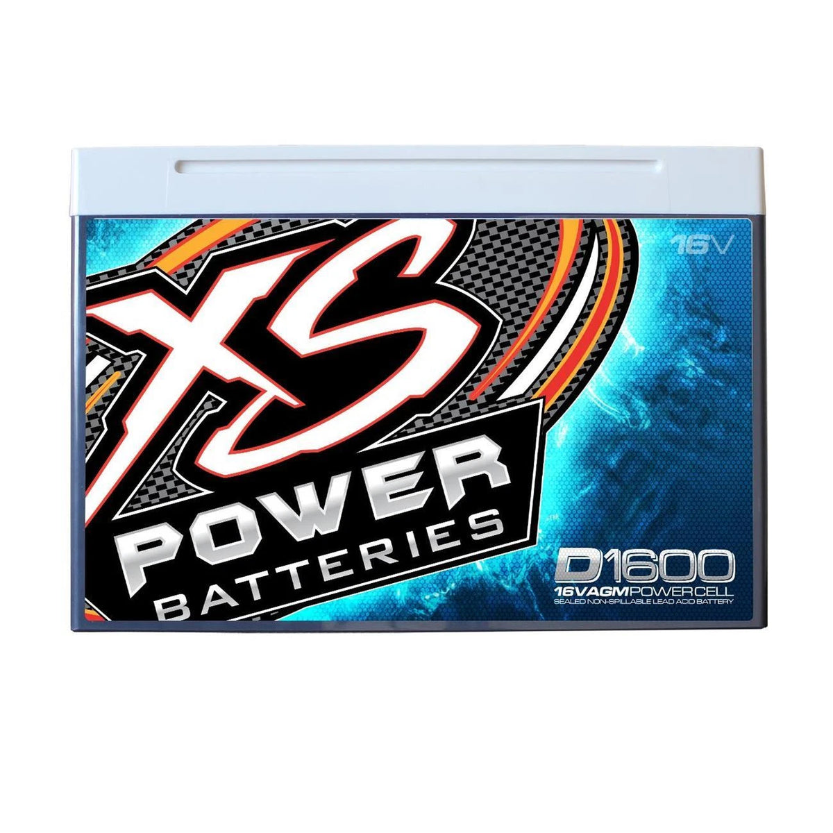 XS Power D1600 16 Volt Deep Cycle Battery for Automotive