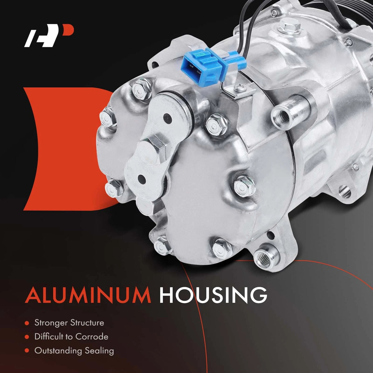 A/C Compressor with Clutch for Volkswagen Jetta (1993–1999) - Jetta AC Compressor, Jetta Air Compressor