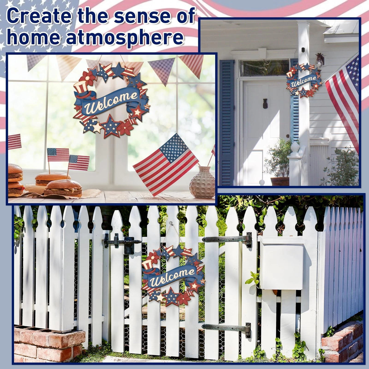 Set of 3 Paintable Wood Crafts for Kids and Adults