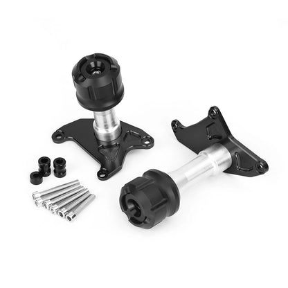 CNC Black Motorcycle Frame Slider for Honda MSX125 SF Grom (2013–2020) FS-210-BLK