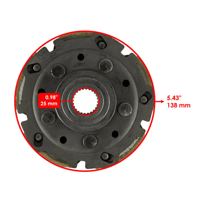 Wet Clutch Centrifugal Carrier for Arctic Cat Prowler HDX 700 4X4 (2011–2015) CC111 - LAR
