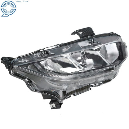 Set of 2 Chrome Headlights for Honda Civic (2016–2020)