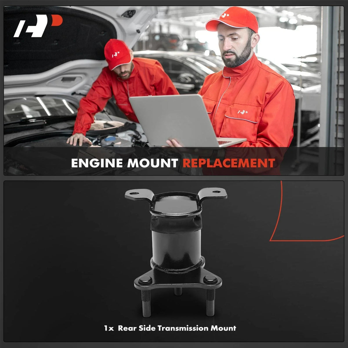 Rear Transmission Mount for Nissan NV2500 NV3500 (2012–2016)