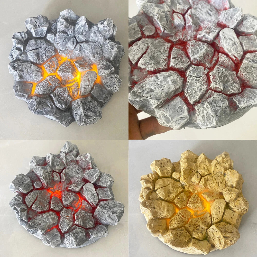 LED Light Scene Battle Platform Magma Base for Action Figure 3 Kinds