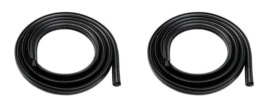 Door Weatherstrip Seals Pair for 2007-2013 GMC Sierra Crew Cab (4-Door)