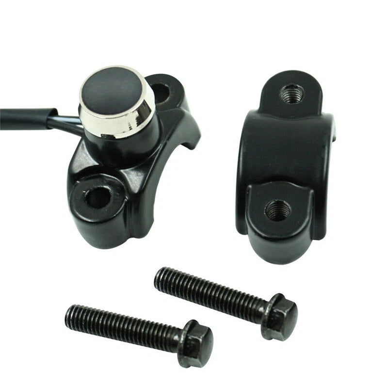 7/8" CNC Aluminum Motorcycle Scooter Horn Switch Button for