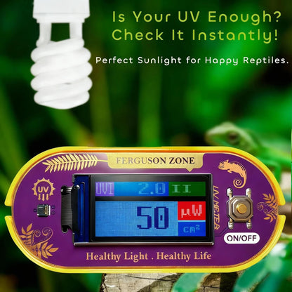 ClariVora UVB UVA Light Meter for Bearded Dragon Tank (2010–2023)