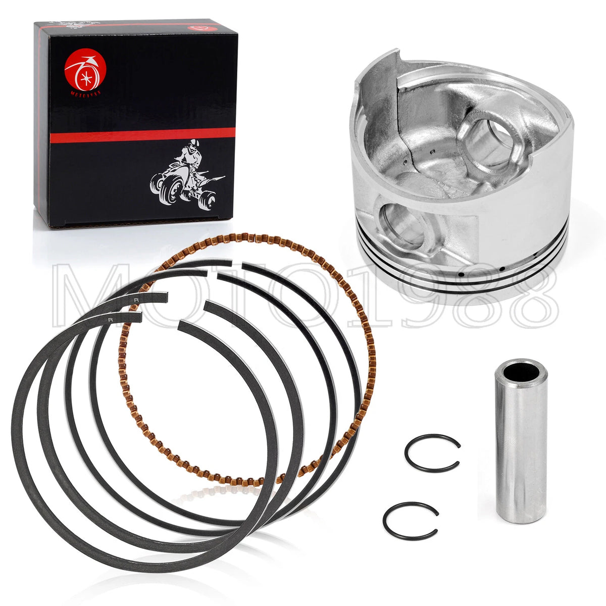 Ring and Piston Set +.50mm for Club Car FE290 Golf Cart (1992–Present) 1016459-02