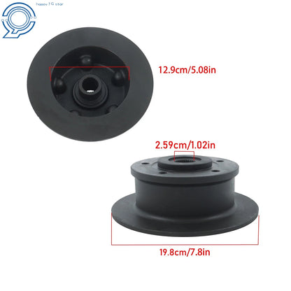 2 Pack Brake Disc Hub for John Deere XUV835E XUV835R (AM142949 M164365 M158242)