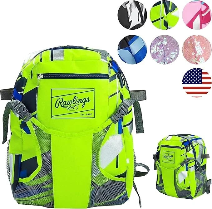 Remix Backpack for T-Ball Youth Baseball and Softball Equipment