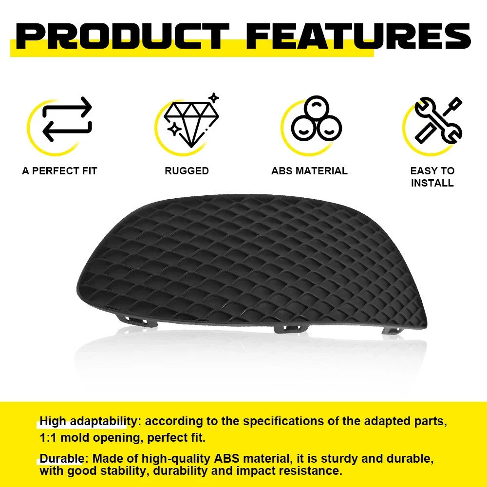 LH Front Fog Light Cover for Mercedes Benz C300 (2015–2018)