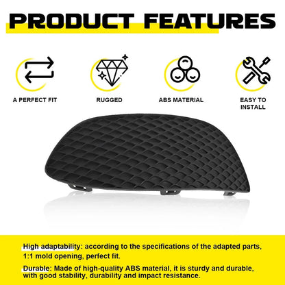 LH Front Fog Light Cover for Mercedes Benz C300 (2015–2018)