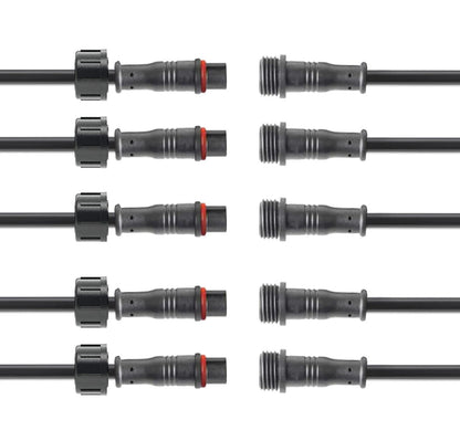 2X 2 Pin LED Electrical Connectors 20AWG for Automotive Applications