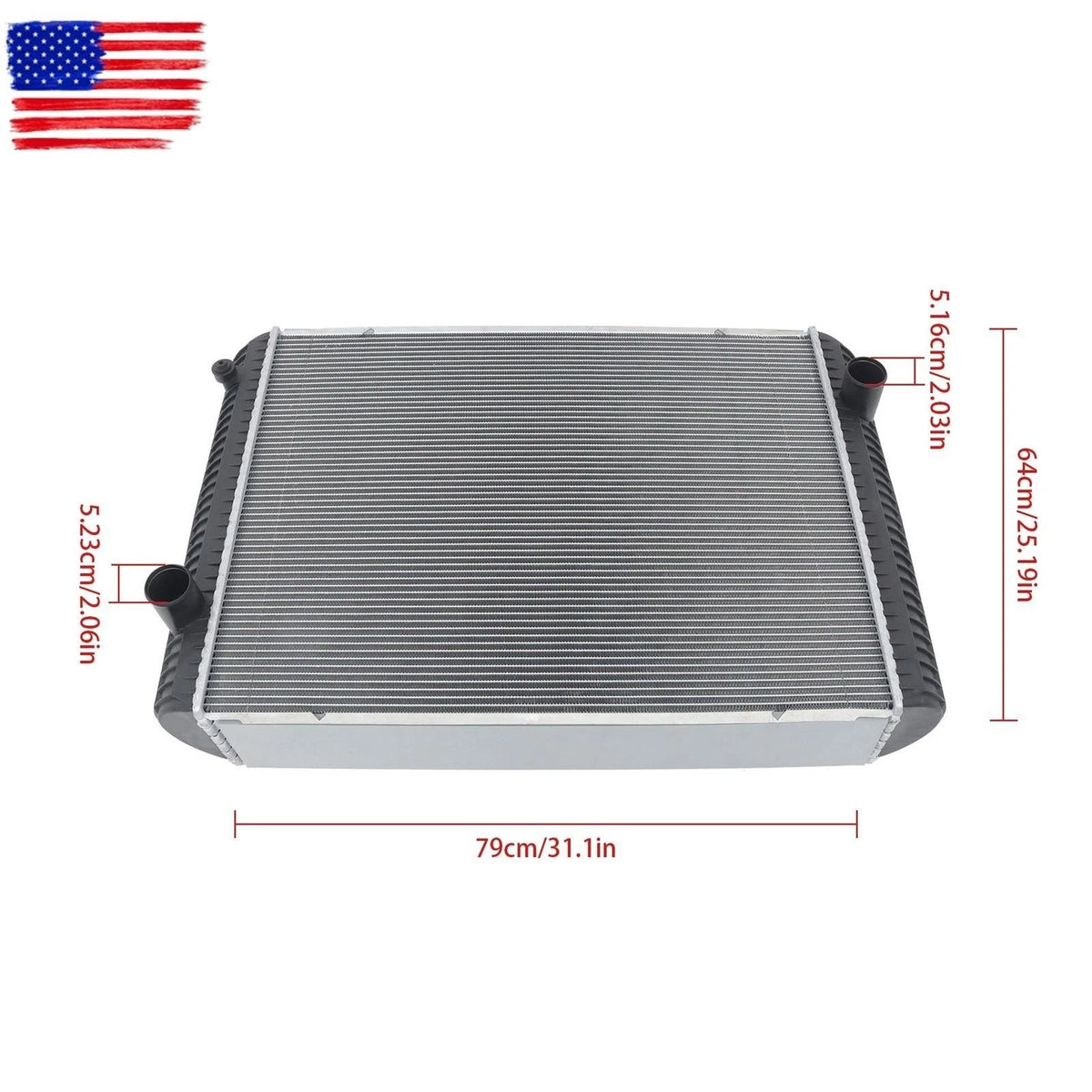 Water Tank Radiator for Volvo EC290B EC240B EC240C EC290C (Excavator)