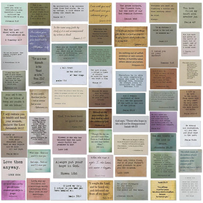 180Pcs Inspirational Bible Verse Stickers for