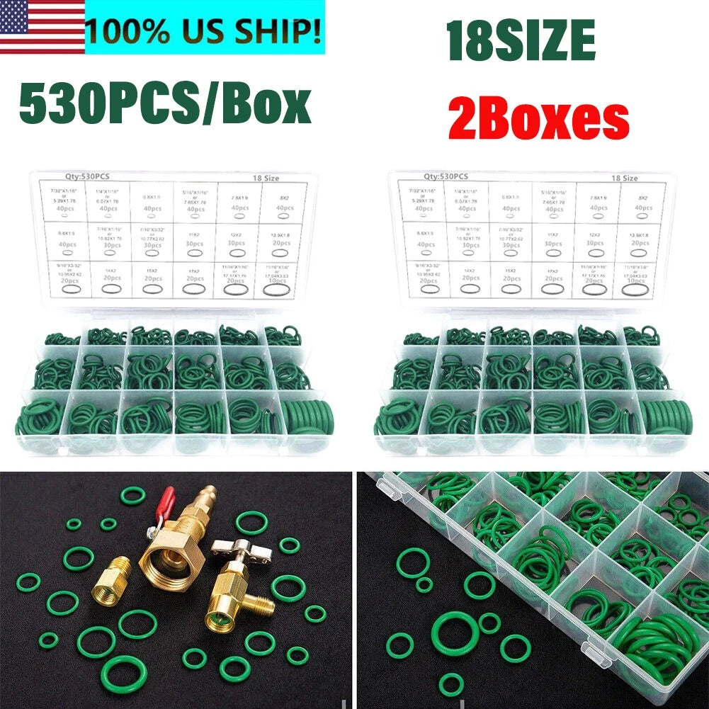 2X Metric Rubber O-Ring Washer Set for Automotive Seals