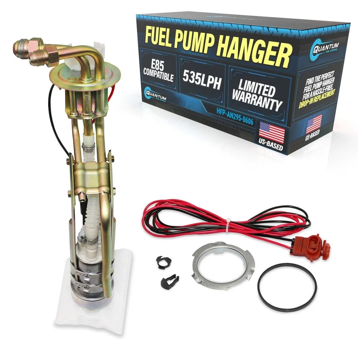 Fuel Pump Hanger for Mustang (1986–1997) - Walbro/TI F90000295, 535LPH