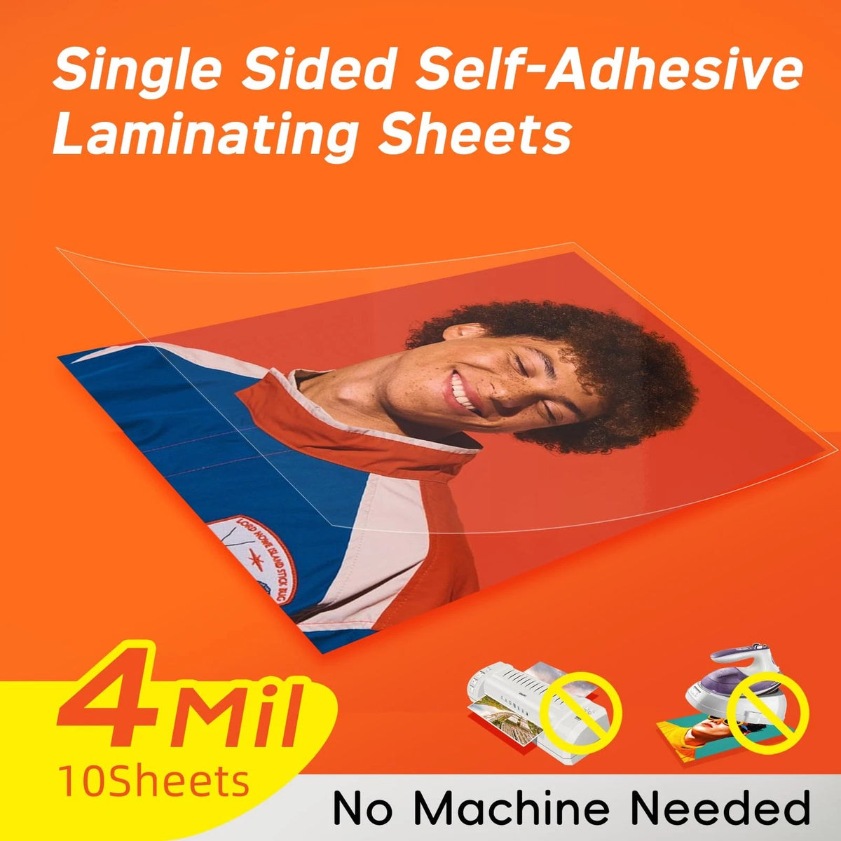 Thicker Self Adhesive Laminating Sheets 8.5 x 11 (Self Sealing)