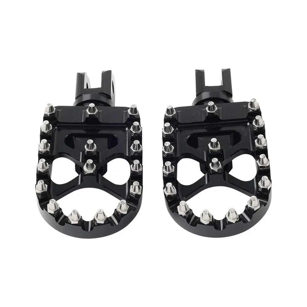 Front Black Rider Pedal for Harley FXBB FXLR FXLRS FXLRST FXST FLSB FXBR FXBRS (2018–2023)