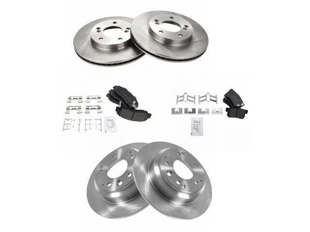 Brake Pad and Rotor Kit for Acura RL (1996–1998) 65438XSDB