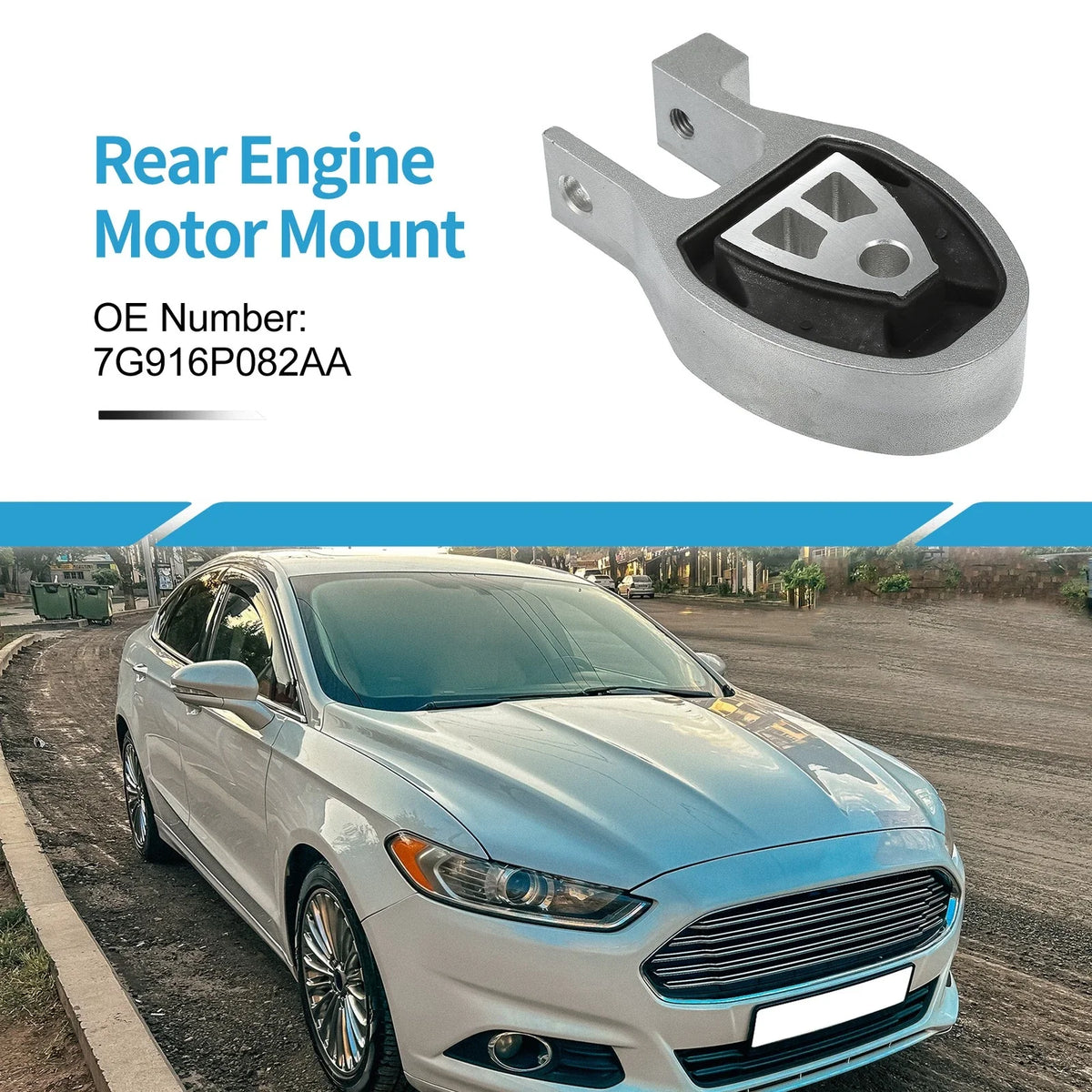 Engine Motor Mount Bracket for Ford Fusion (2013–2020) 656320078313