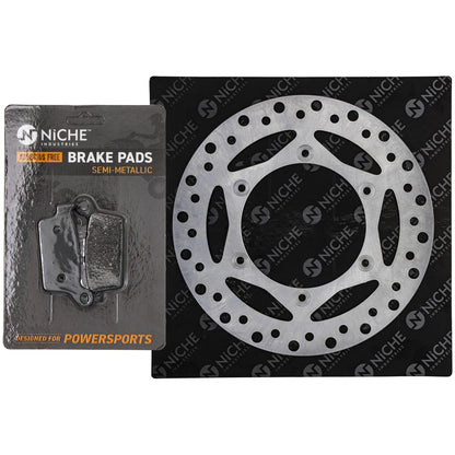 Rear Right Brake Rotor Pad Kit for Yamaha (5GR-W0046-00-00)