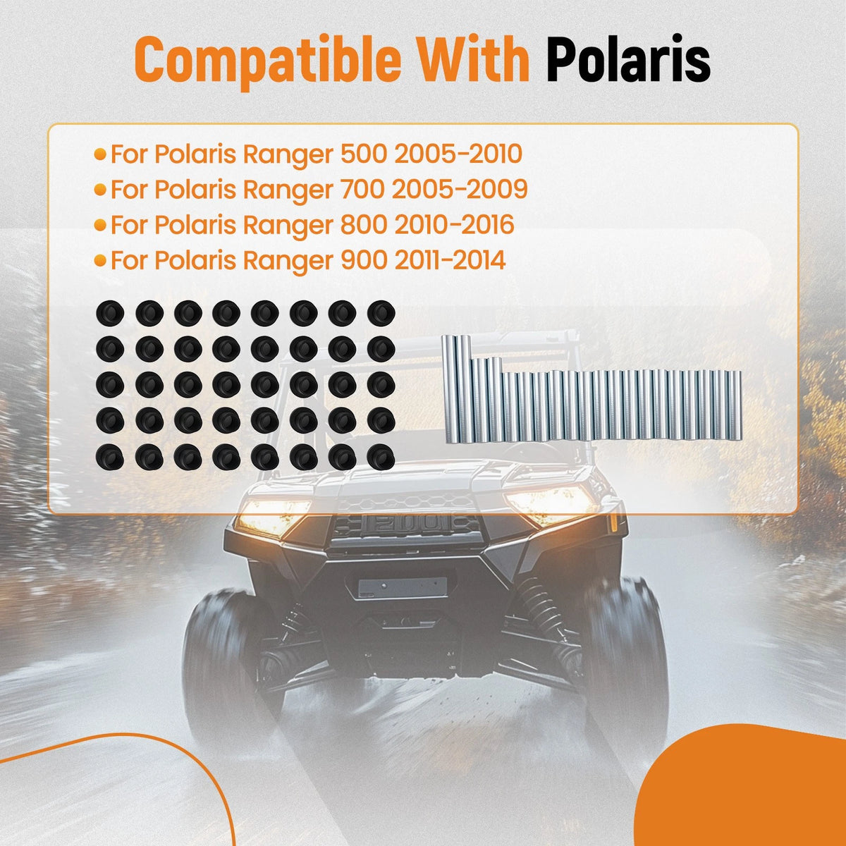 Suspension Bushing Kit for Polaris Ranger 500 700 800 900 (2005–2016) ENP612
