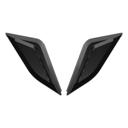 Billet Black Mirror Block Off Plates for Ducati Panigale V4/S/R V2 (2018–2024)