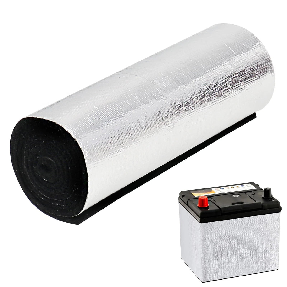 Car Battery Insulation Blanket & Wrap for Cold Weather Protection (40"x7")