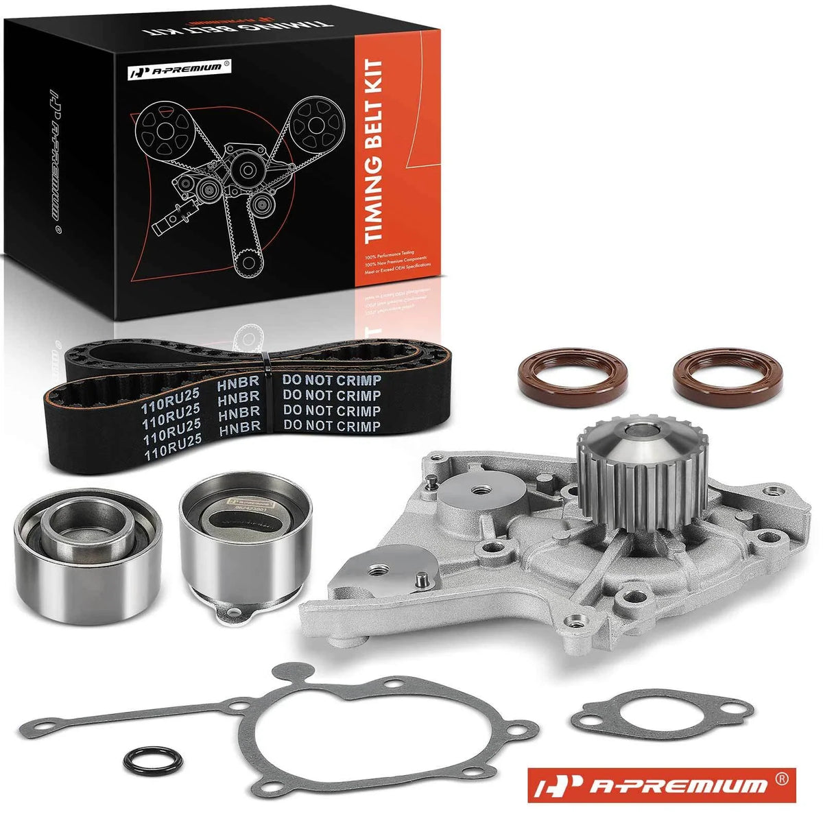 6X Timing Belt & Water Pump Kit for Mazda MX-6 626 (1988–1997)