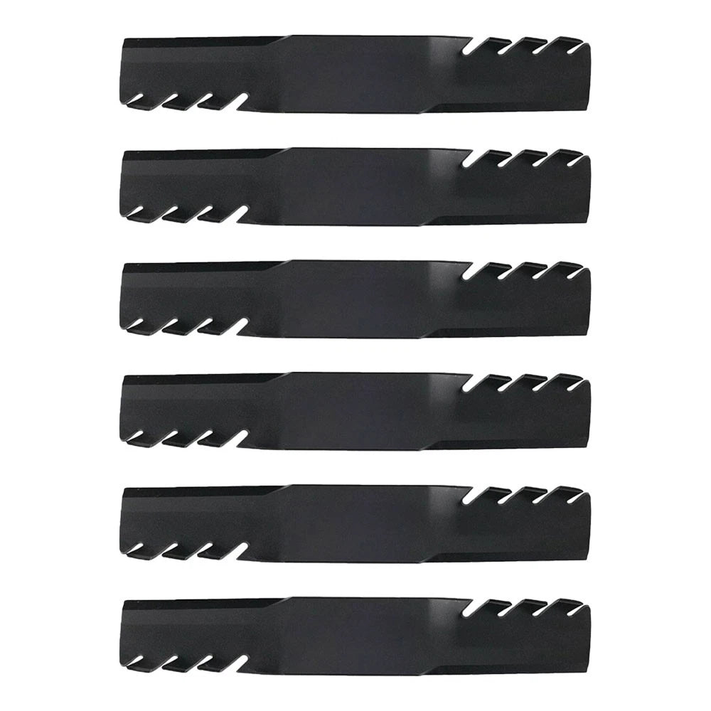 6PK Gator Mulching Blades for Bad Boy (Fits 038-5350-00, 038-5350-0050)
