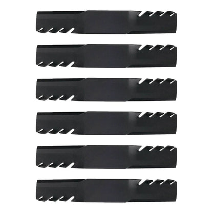 6PK Gator Mulching Blades for Bad Boy (Fits 038-5350-00, 038-5350-0050)