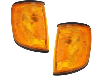 Set of 2 Parking Lights for Mercedes 400E (1992–1993) 74773JFFT