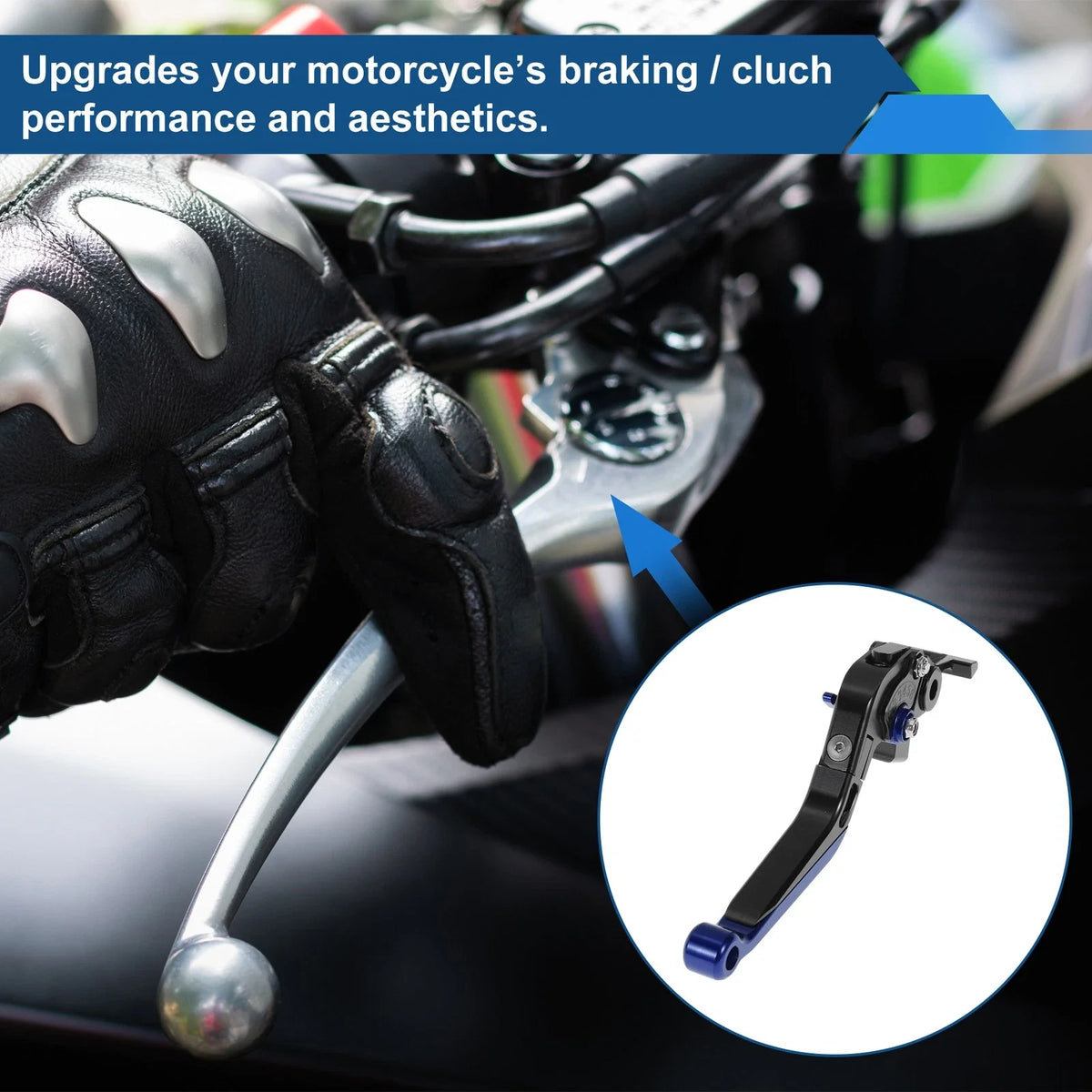 Adjustable Brake Clutch Levers for Honda X11 (1999–2002) Black Blue