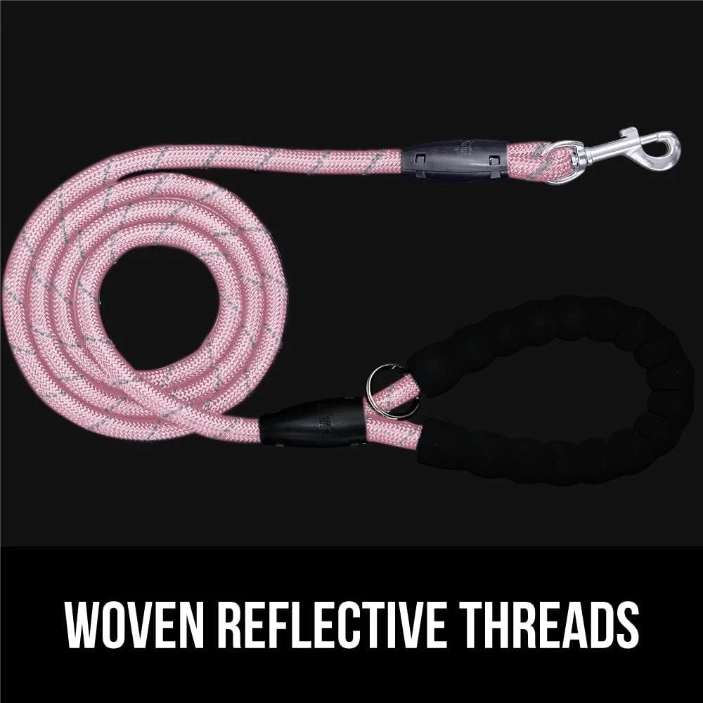 Heavy Duty Reflective Dog Leash for Small Dogs (33lb)
