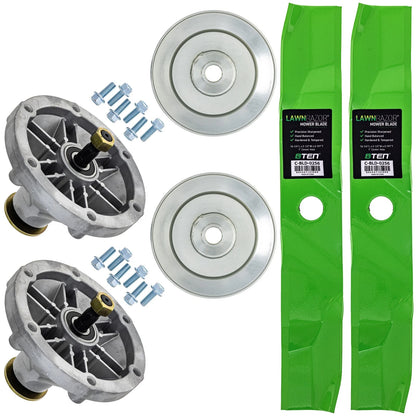 8TEN Blade Spindle Kit for Exmark Quest X-Series 48-Inch (103-6391, 103-6391-S, 126-4627)