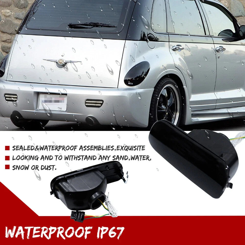 Smoked Lens Rear Backup Reverse Tail Brake Light for Chrysler PT Cruiser (2006–2010)
