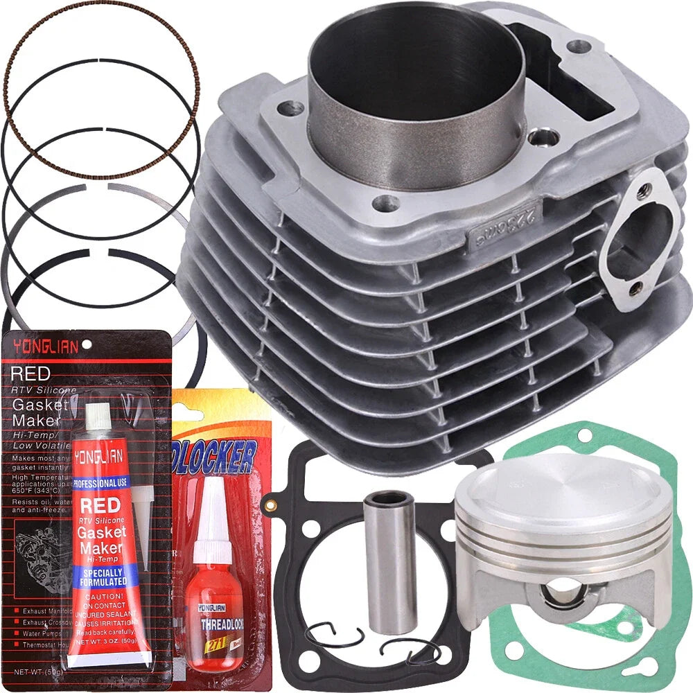230cc 65.5mm Bore Cylinder Piston Gasket Top End Kit for Honda CRF230F (2003–2019)